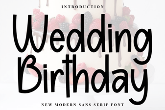 Beautiful Wedding and Birthday Fonts for Every Celebration