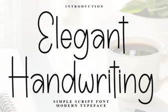 Elegant Handwriting Script Font Free Download